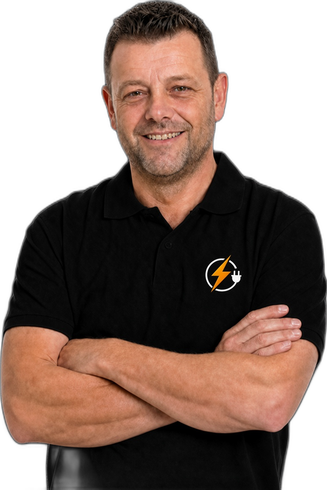 Mark van Dijk, hoofdmonteur Elektricien Den Haag